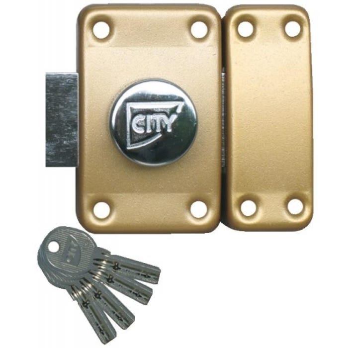 Verrou de sûreté R 6 à cylindre 5 clés sur N° AGL 697 0