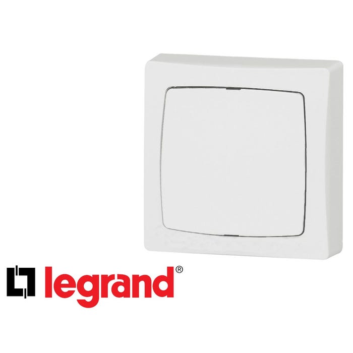 Boîte de dérivation ASL appareillage saillie complet blanc - LEGRAND - 086057 1
