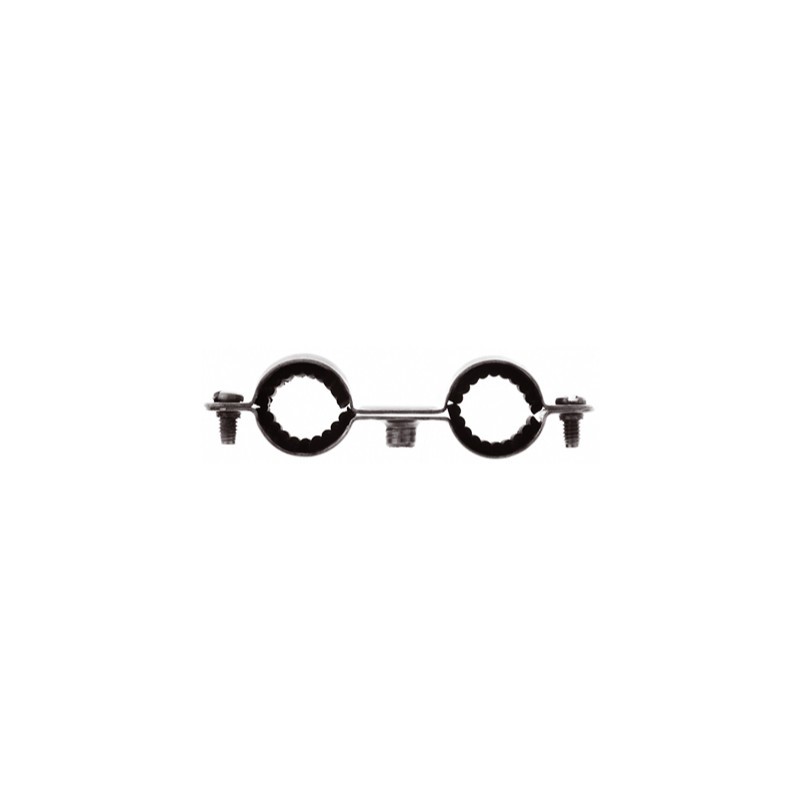 Lot de 10 colliers double - Isophonique - CDI 12 - Tuyauterie