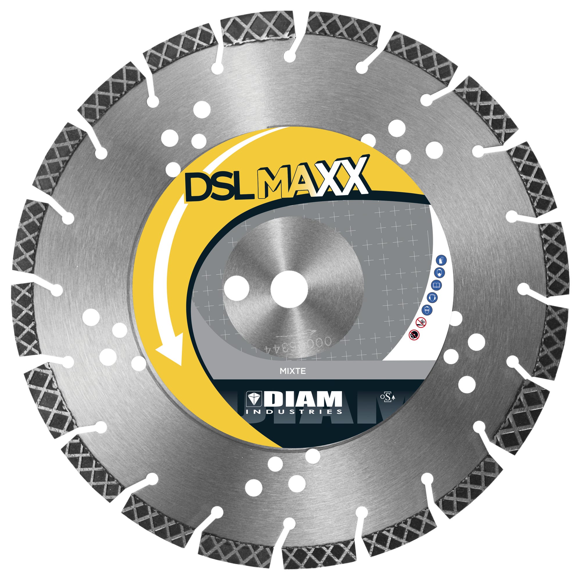Disque diamant DIAM INDUSTRIES Ø125mm / 22.23 mm - DSLMAXX125/22 0