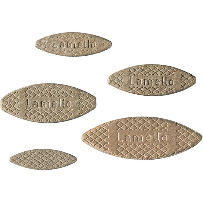 02144010 Lamelle bois, épaisseur 4 mm - N°10 - Boîte de 1000
