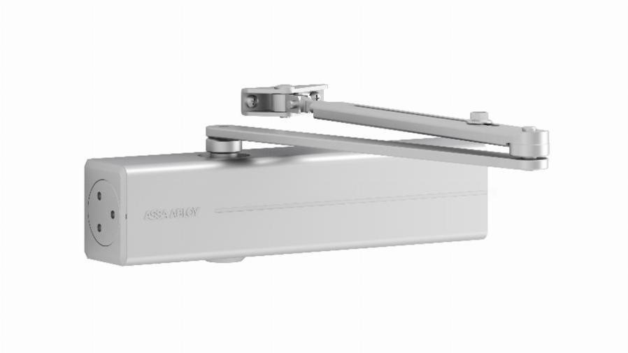Ferme porte dc 300 en 3-6 vachette argent - 24513000