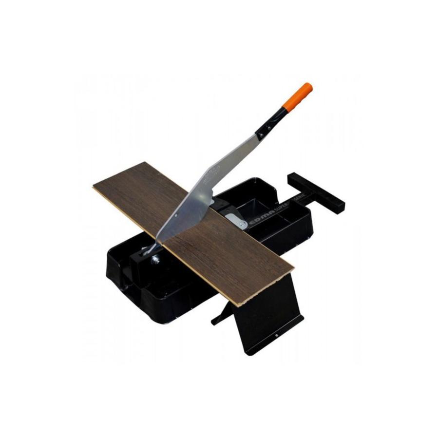 Guillotine coupe parquet stratifié, fibre ciment et médium Edma STRATICUT 089055