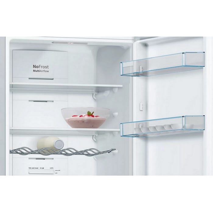 Réfrigérateurs combinés 343L Froid Low Frost BOSCH 60cm B, KGE398IBP 4