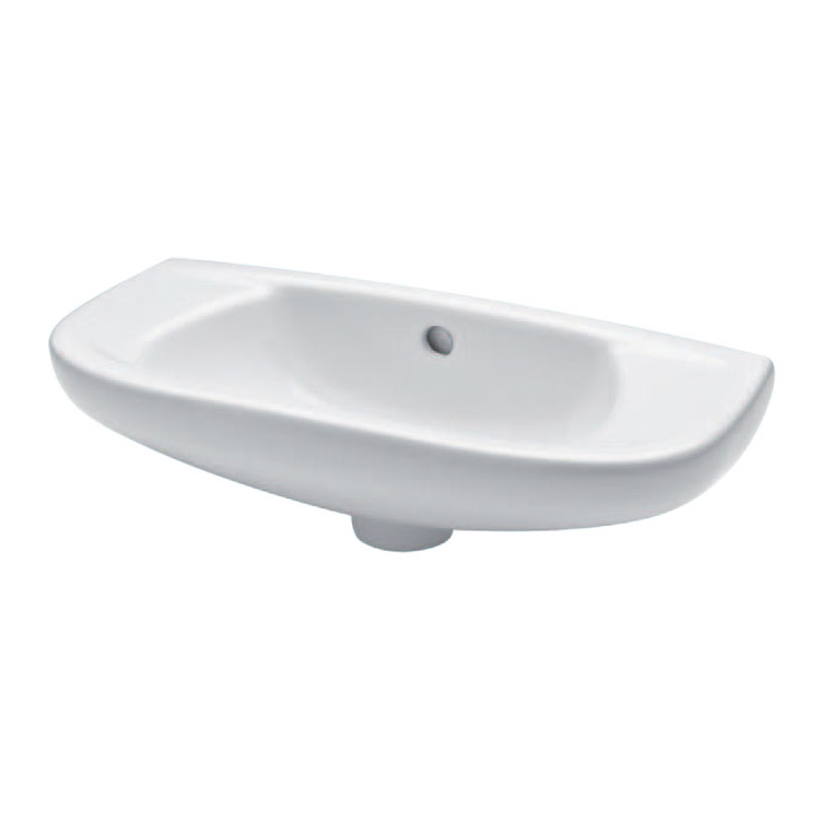 Lave-mains Gain De Place Polo Lg : 50 Cm Ceramique Blanc, Roca, Ref. Wm815s11z0010f1 Zoom