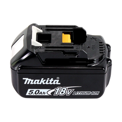Makita DBO 180 T1J Ponceuse excentrique sans fil 18 V 125 mm + 1x Batterie 5,0 Ah + Makpac - sans chargeur 3