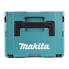 Makita DBO 180 RF1J Ponceuse excentrique sans fil, 18V + 1x Batterie 3,0Ah + Chargeur + Makpac 2