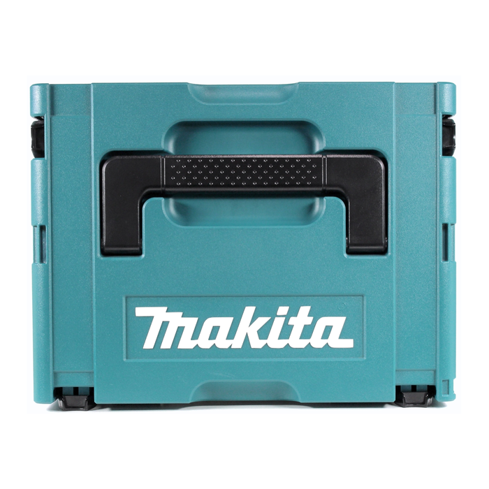 Makita DBO 180 RF1J Ponceuse excentrique sans fil, 18V + 1x Batterie 3,0Ah + Chargeur + Makpac 2