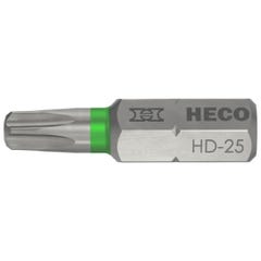 Embouts heco schrauben - empreinte heco-drive hd-25 l 25 mm - blister de 10 - 57096 0