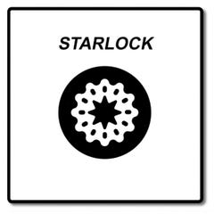 Fein E-Cut Universal Starlock Lames de scie 55 x 28 mm - 3 pièces ( 63502222220 ) Bi-Metall 1