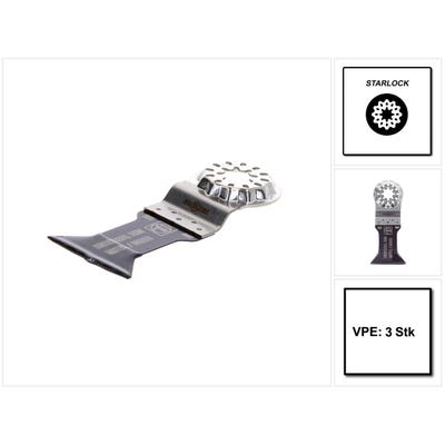 Fein E-Cut Universal Starlock Lames de scie 55 x 44 mm - 3 pièces ( 63502223220 ) Bi-Metall
