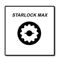 Fein E-Cut Carbide Pro Starlock Max Lames de scie 75x32 mm BIM-TIN, 3 pcs. ( 63502238220 ) 1
