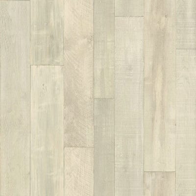 Sol PVC Smart - Atelier aspect bois vintage blanc - 3m x 5m en rouleau - Tarkett