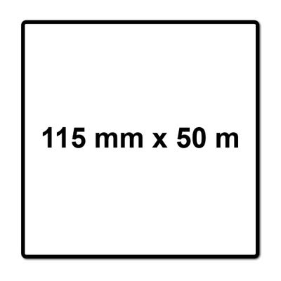 Mirka BASECUT Rouleaux de Papier abrasif 115 mm x 50 m P180, Papier abrasif universel, 2 pcs. ( 2x 2251100118N )
