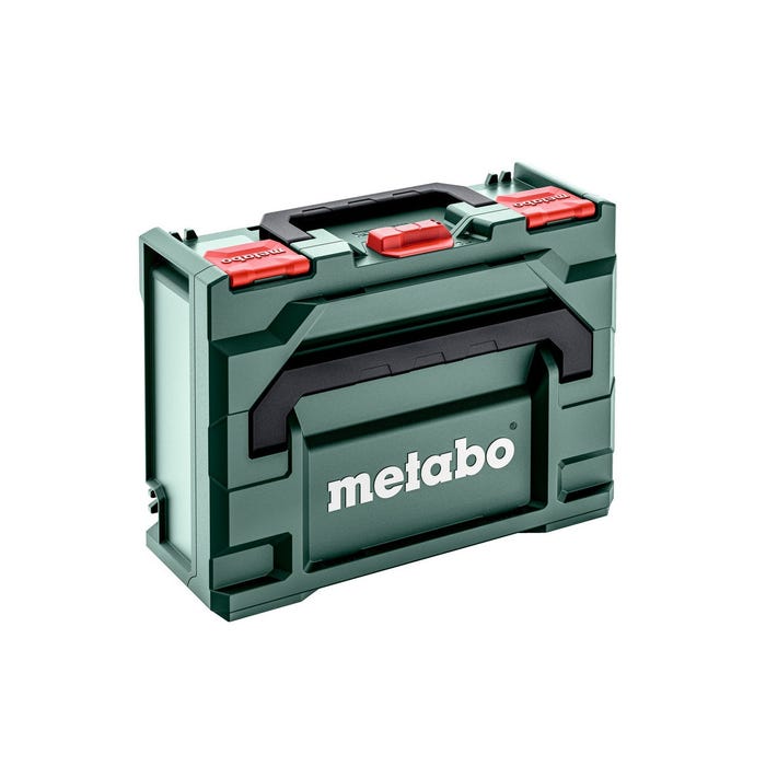 Coffret Metabo Metabox 145 Abs 11,2L pour perceuses-visseuses et perceuse à percussion sans fil BS L / BS LT / SB L / SB LT, 18V 1