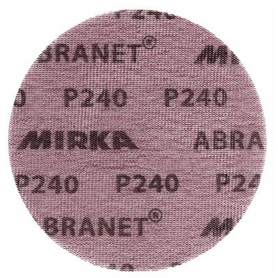 Mirka ABRANET Disque support papier - Diamètre 150mm P240 - 50 Pièces. ( 5424105025 )