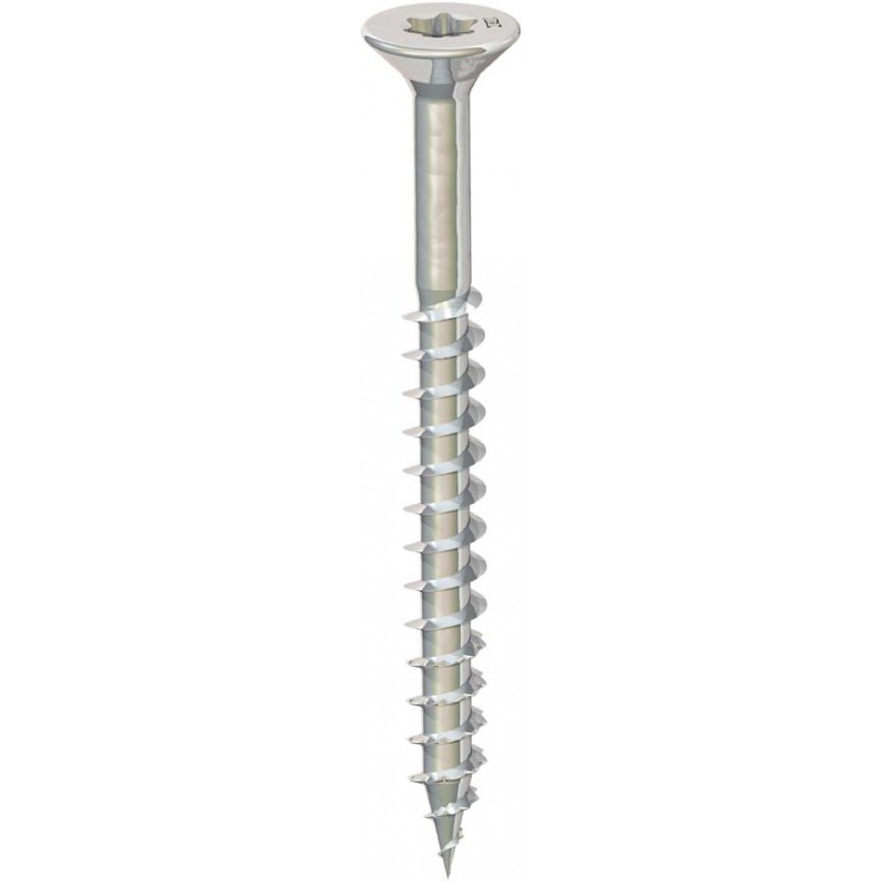 Vis tete fraisée, filetage partiel T-DRIVE - HECO-FIX-plus SeKo TD 3,5x 40 zn-bl TG HP (Par 500)