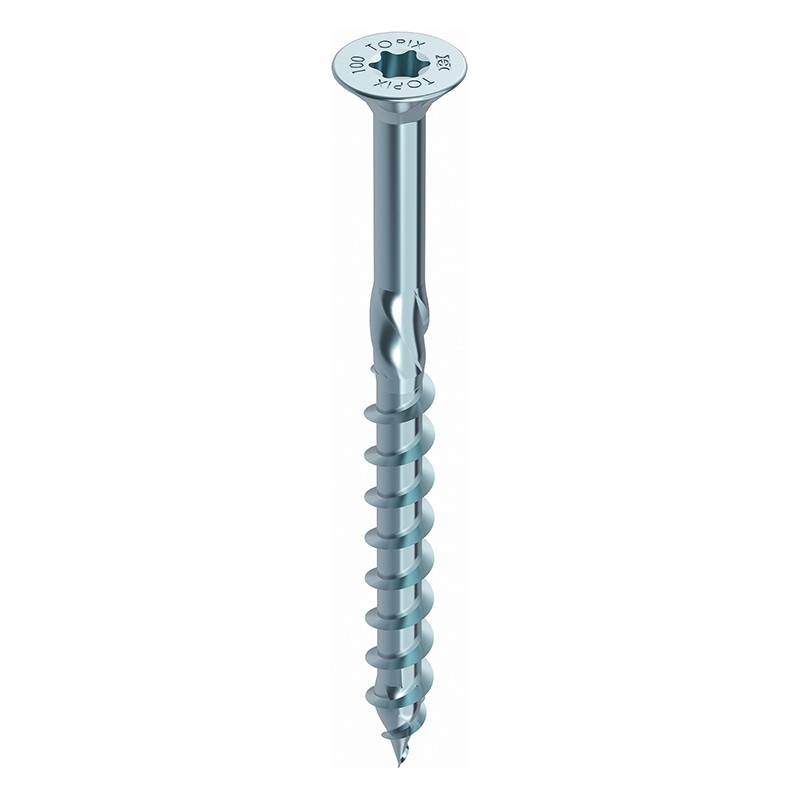 Vis HECO-TOPIX - tete fraisée - SeKo T-Drive 10,0x240 zingué Filetage partiel (Par 50)