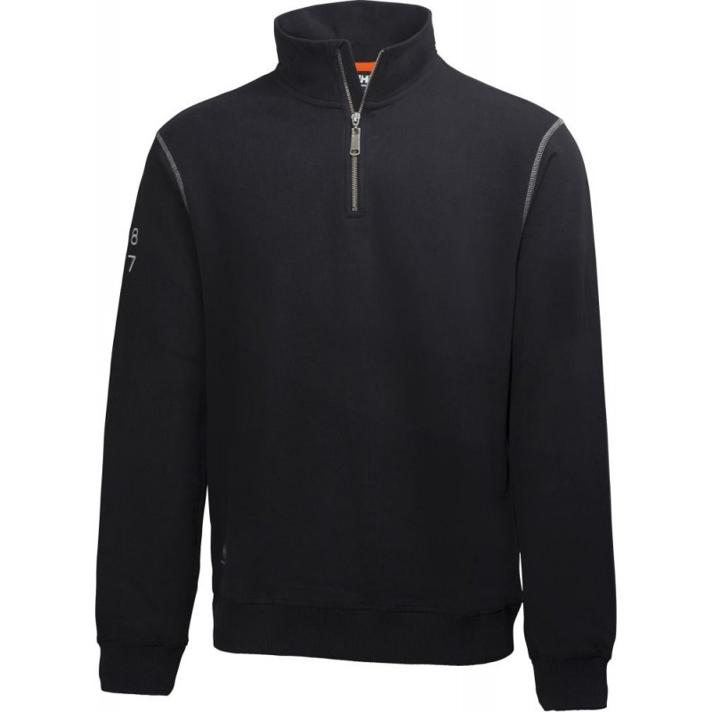 Sweat Oxford, Taille S, noir