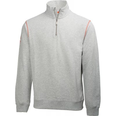 Sweat Oxford, Taille S, gris-melliert 0