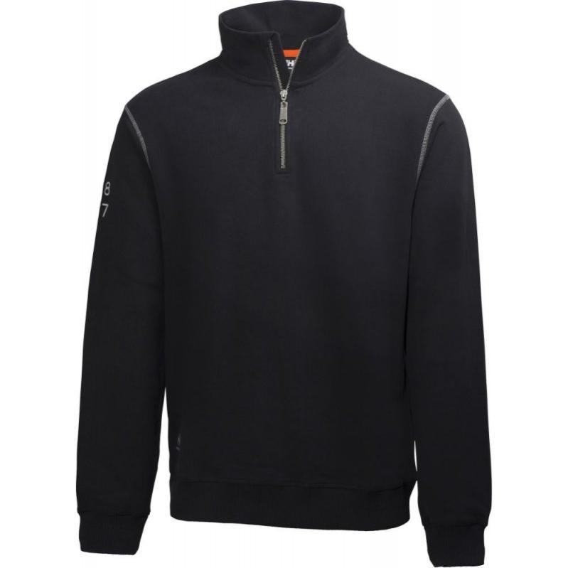 Sweat Oxford, Taille L, noir