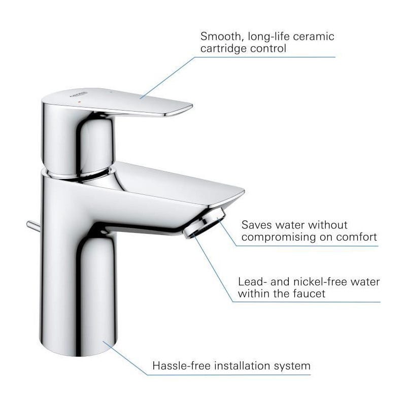 GROHE - Mitigeur monocommande Lavabo - Taille S 4