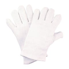 Gant taille 8 blanc tricot en coton catégorie EPI I NITRAS (Par 12) 0