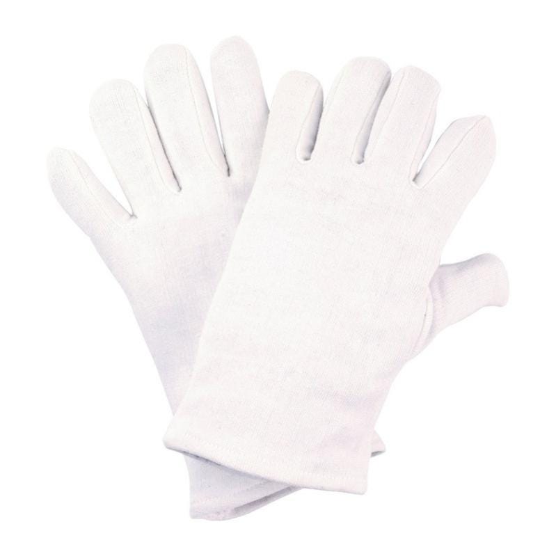Gant taille 9 blanc tricot en coton catégorie EPI I NITRAS (Par 12) 0