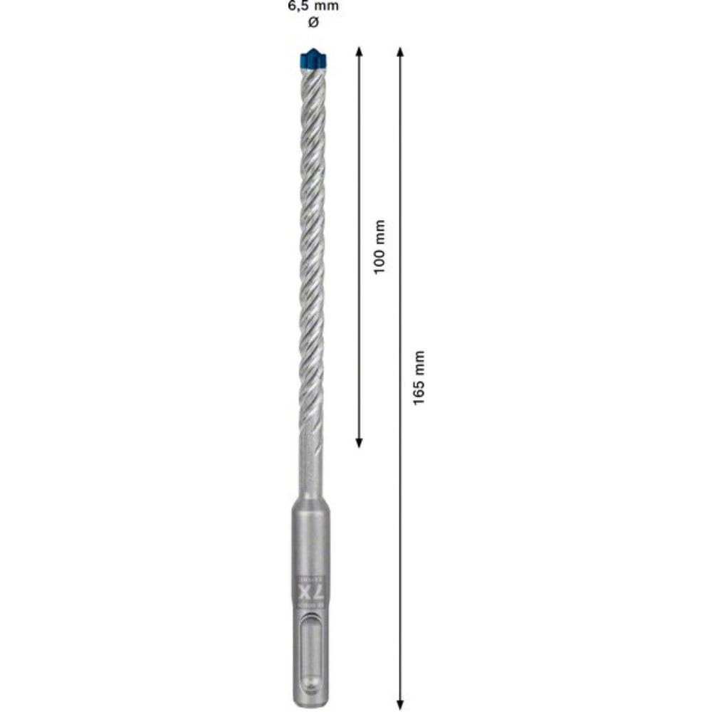 10 forets béton pour perforateur SDS-Plus 7X 6,5 x 100 x 165mm - BOSCH EXPERT - 2608900163 7