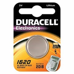 DURACELL Pile bouton lithium 'Electronics' CR1620 3 volt 4