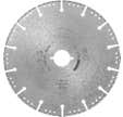 Lame de scie circulaire ø200 x 1.8 x 29 mm lamello - diamant - prof. 70 mm - pour fenêtre pvc à renfort acier - 132532