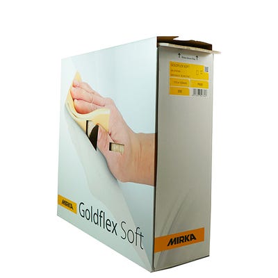 Mirka Goldflex Soft Rouleau de papier abrasif 115x125mm P600 - 200 pièces. ( 2912707061 )