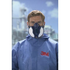 Demi-masque jetable à filtres intégrés série 4279+ ABEK1P3R vapeurs, gaz acides et ammoniac - 3M - 7100113103 2