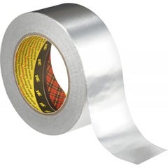Ruban adhésif métallique 1436, Aluminium, 100 mm x 50 m (Par 8) 0