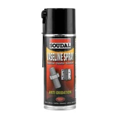 Spray Vaseline - Lubrifiant et protecteur transparent - Soudal - 0,4 L 0