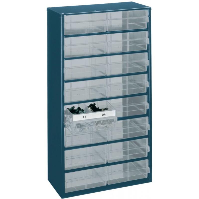 Magasin a tiroir Typ 1216-04 bleu