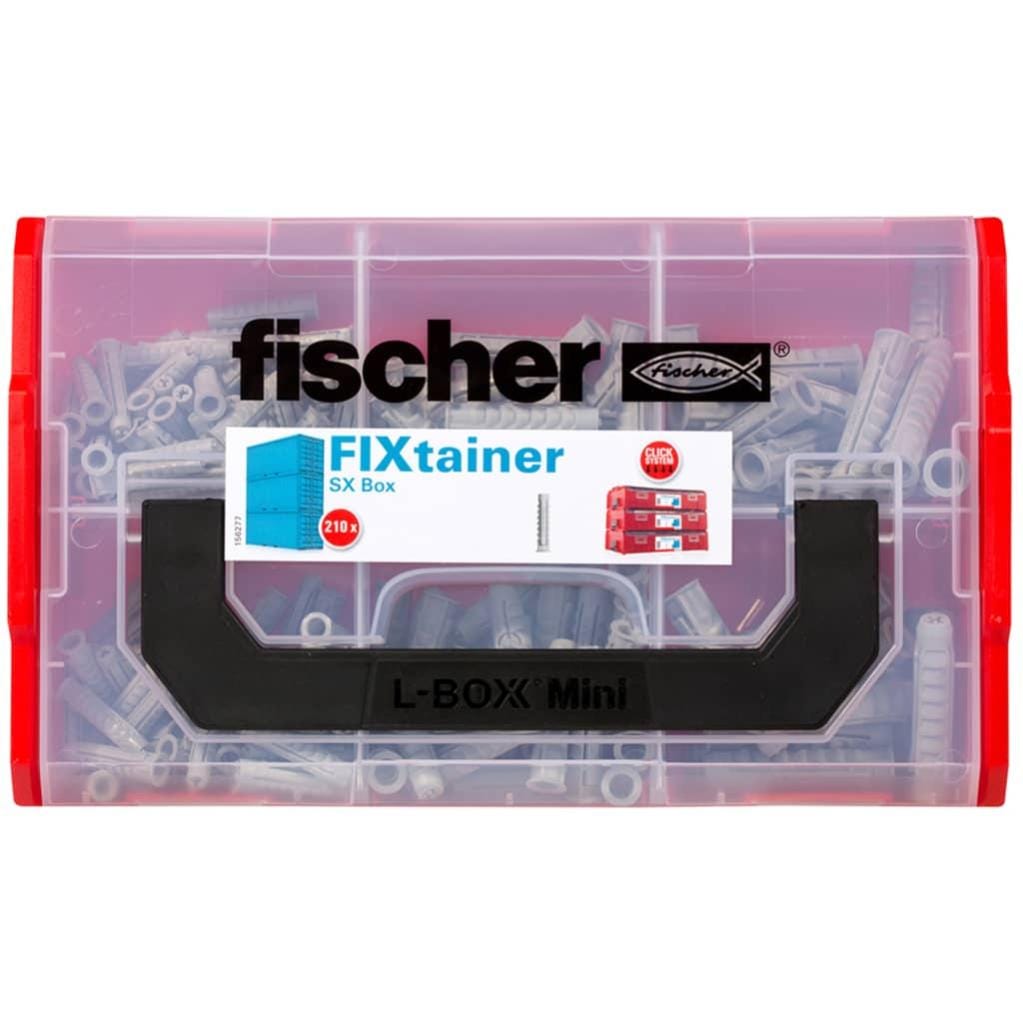 Boîte modulable FIXtainer FISCHER 534090 avec 210 chevilles à expansion SX 2