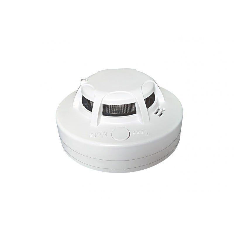 Kit alarme maison connectée sans fil wifi box internet et gsm futura blanche smart life- lifebox - kit6 4