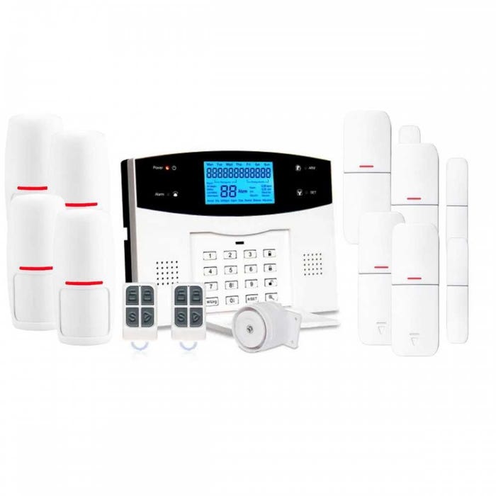 Alarme maison sans fil WIFI Box internet et GSM Belmon Smart Life - KIT4 0