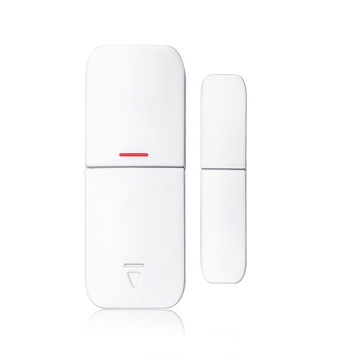 Kit alarme maison connectée sans fil wifi box internet et gsm futura blanche smart life- lifebox - kit7 2