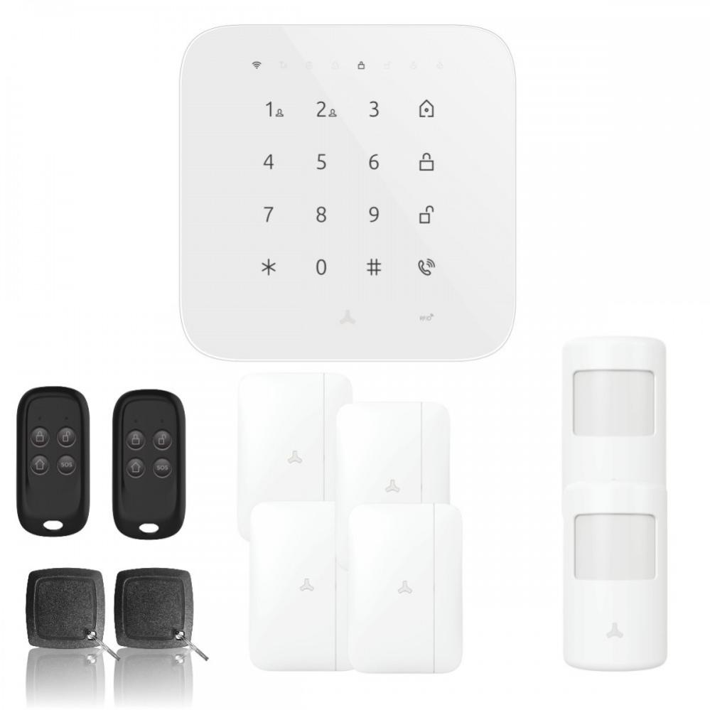 Alarme maison wifi et gsm 4G sans fil connectée Casa- kit 5