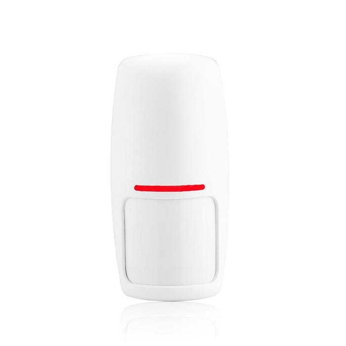Kit alarme maison connectée sans fil wifi box internet et gsm futura blanche smart life- lifebox - kit5 1
