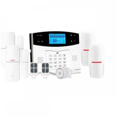 Alarme maison sans fil WIFI Box internet et GSM Belmon Smart Life - KIT2 0