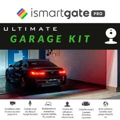 Ouvre garage Ultimate Pro périphériques Wi-Fi : contrôler et surveiller jusqu'à 3 garages à distance. Compatible avec Apple, Google, Amazon et iFTTT 2