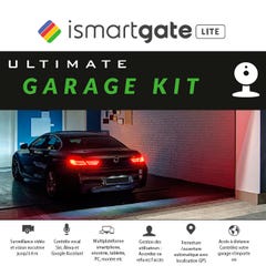 Ouvre-porte de garage connecté Ultimate Lite :permet de contrôler et surveiller votre garage à distance.Compatible avec Apple, Google, Amazon et iFTTT 1