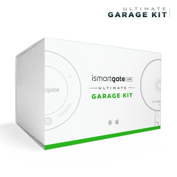 Ouvre-porte de garage connecté Ultimate Lite :permet de contrôler et surveiller votre garage à distance.Compatible avec Apple, Google, Amazon et iFTTT 4