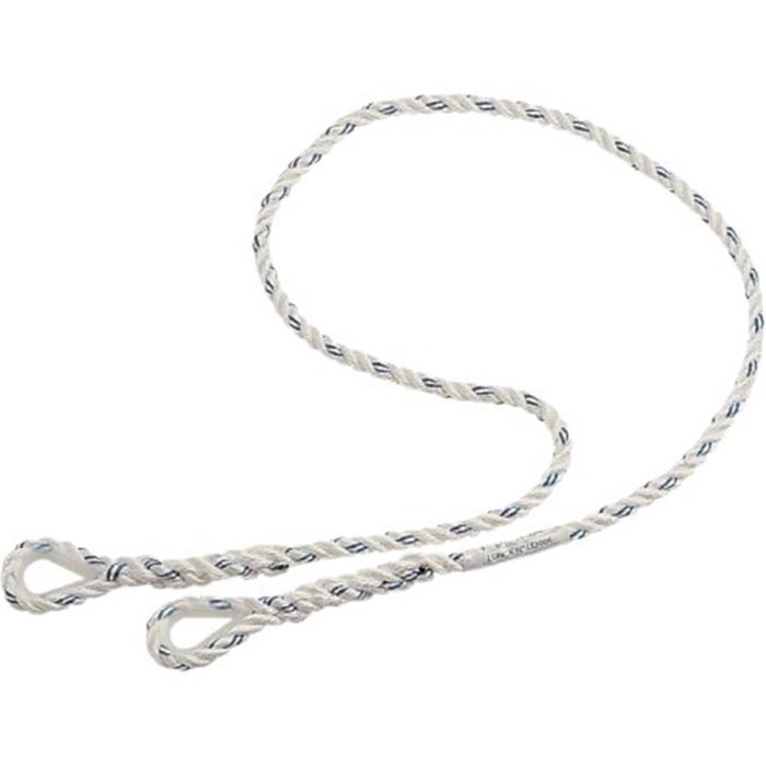 Longe corde toronnée 1 mètre - Diamètre 12 mm - DELTAPLUS 0