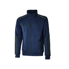 U-Power - Sweat-shirt bleu foncé zippé SNUG - Bleu Foncé - XL 3