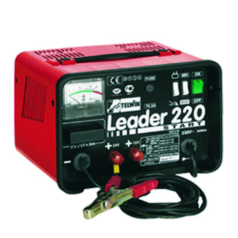 Chargeur de batterie/Starter DYNAMIC 520 START/LEADER 220 START, Type : LEADER 220 START, Tension de secteur 230 V 2