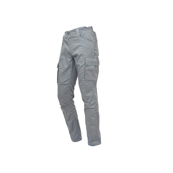Pantalon de travail CRAZY Stone Grey | HY141SG - Upower 2